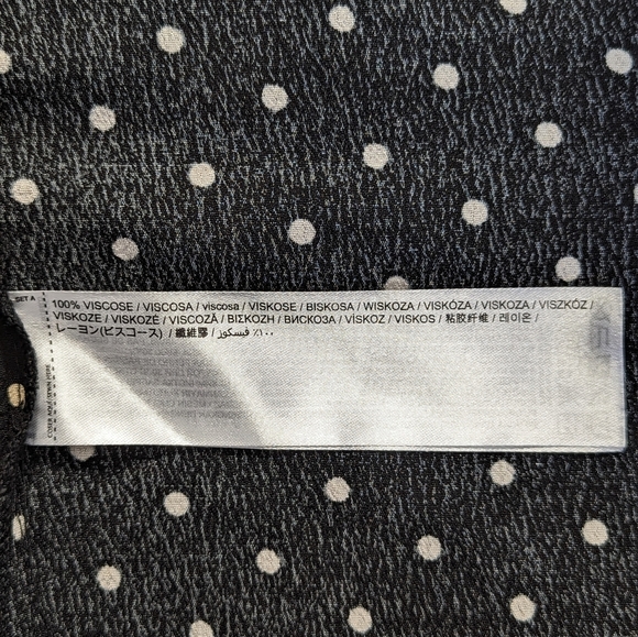 Mango polka-dot wrap blouse - Picture 13 of 13